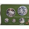 Image 6 : The Franklin Mint ~ Trinidad and Tobago : 1976 Eight-Coin Proof Set (COA) (Estate Lot)
