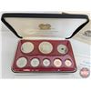Image 2 : The Franklin Mint ~ Papua New Guinea : 1975 Eight-Coin Proof Set (COA) (Estate Lot)
