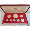 Image 2 : The Franklin Mint ~ Republic of Liberia : 1978 Eight-Coin Proof Set (COA) (Estate Lot)