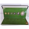 Image 6 : The Franklin Mint ~ Guyana : 1976 Six-Coin Proof Set (COA) (Estate Lot)