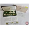 Image 1 : The Franklin Mint ~ Guyana : 1980 Eight-Coin Proof Set (COA) (Estate Lot)