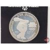Image 2 : USA 1983 Olympic Silver Dollar : Proof Condition (.900 Fine Silver) (Card #1220441) (Estate Lot)
