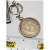 Image 3 : Canada Dollar 1959 Customized as Key Chain (Estate Lot)