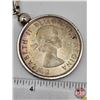 Image 4 : Canada Dollar 1959 Customized as Key Chain (Estate Lot)