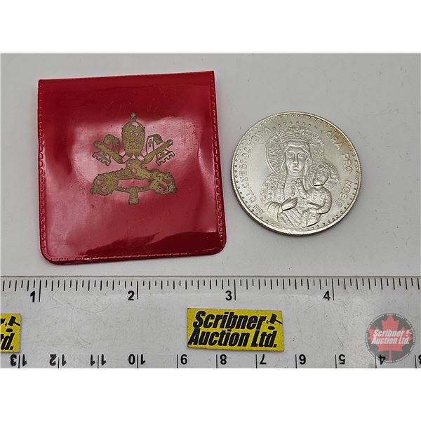 Vatican City : 1982 Joannes Pavlvs II Pont.Max Częstochowa : Religious Medal (Estate Lot)