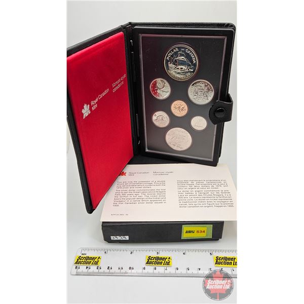 RCM Canada 1979 Double Dollar Proof Set : Griffon (Estate Lot)