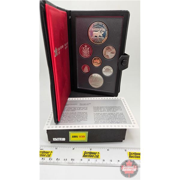 RCM Canada 1985 Double Dollar Proof Set : National Parks (Estate Lot)