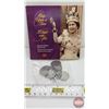 Image 1 : RCM Canada 2002 : Once Upon a Time : 10-Coin Keepsake : Golden Jubilee 50-Cent Coins (Estate Lot)