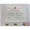 Image 8 : The Franklin Mint: The Provinces of Canada : 12 Sterling Silver Medals : First Edition Proof Set in 