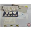 Image 1 : The Franklin Mint ~ Jamaica : 1974 Eight-Coin Proof Set (COA) (Estate Lot)