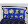 Image 3 : The Franklin Mint ~ Jamaica : 1977 Nine-Coin Proof Set (COA) (Estate Lot)