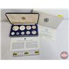 Image 1 : The Franklin Mint ~ Jamaica : 1979 Nine-Coin Proof Set (COA) (Estate Lot)