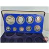Image 3 : The Franklin Mint ~ Jamaica : 1979 Nine-Coin Proof Set (COA) (Estate Lot)