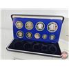 Image 3 : The Franklin Mint ~ Jamaica : 1980 Nine-Coin Proof Set (COA) (Estate Lot)