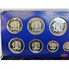 Image 4 : The Franklin Mint ~ Jamaica : 1980 Nine-Coin Proof Set (COA) (Estate Lot)