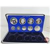 Image 6 : The Franklin Mint ~ Jamaica : 1980 Nine-Coin Proof Set (COA) (Estate Lot)