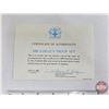 Image 9 : The Franklin Mint ~ Jamaica : 1980 Nine-Coin Proof Set (COA) (Estate Lot)