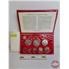 Image 1 : The Franklin Mint : Jamaica : 1974 Eight-Coin Specimen Set (Estate Lot)
