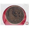 Image 3 : First Day of Issue 1870-1970 Northwest Territories Centennial Medallion / Stamp (Estate Lot)