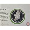 Image 5 : St. Patrick's Day Commemorative Medal and Cachet : Pure Irish Silver Limited Edition Proof  : Triump