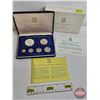 Image 1 : The Franklin Mint ~ British Virgin Islands : 1977 Six-Coin Proof Set (COA) (Estate Lot)