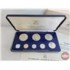 Image 2 : The Franklin Mint : 1975 Republic of the Philippines : Eight-Coin Proof Set (COA) (Estate Lot)