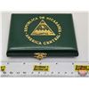 Image 10 : REPUBLICA DE NICARAGUA AMERICA CENTRAL 1975 : Gold 2-Coin Proof Set 1975 : Original Presentation Cas