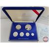 Image 2 : The Franklin Mint ~ British Virgin Islands : Royal Silver Jubilee 1977 Six-Coin Proof Set : Commemor