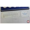 Image 5 : The Franklin Mint 1978 : The Coronation Jubilee Crown Coins : Proof Five-Coin Set (Solid Sterling Si