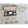 Image 1 : The Franklin Mint : 1975 Republic of Panama  : Nine-Coin Proof Set (COA) (Estate Lot)