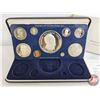Image 2 : The Franklin Mint : 1975 Republic of Panama  : Nine-Coin Proof Set (COA) (Estate Lot)