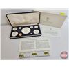 Image 1 : The Franklin Mint : 1976 Republic of Panama  : Nine-Coin Proof Set (COA) (Estate Lot)