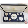 Image 2 : The Franklin Mint : 1977 Republic of Panama  : Nine-Coin Proof Set (COA) (Estate Lot)
