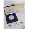 Image 1 : The Franklin Mint : 1977 Republic of Panama : One 20 Balboas (COA .925 Silver) (Estate Lot)