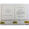 Image 5 : The Franklin Mint : 1977 Republic of Panama : One 20 Balboas (COA .925 Silver) (Estate Lot)