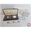 Image 1 : RCM Turks and Caicos Islands : 1977 Silver Jubilee Two-Coin Proof Coin Set ~ 25 Crowns (COA .925 Sil