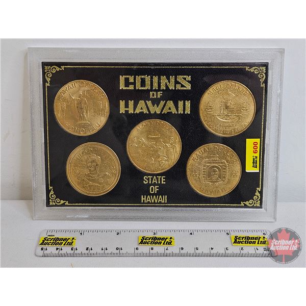 Coins of Hawaii Token Dollar Set Hardshell Case (Estate Lot)