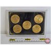 Image 2 : Coins of Hawaii Token Dollar Set Hardshell Case (Estate Lot)