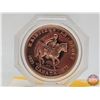 Image 4 : Collector Combo (2):  ~ RCM Canada 1973 Silver Dollar : RCMP (Black Case) ~ Canada Commemorative Med