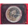 Image 5 : RCM Collector Combo (2):  ~ RCM Canada 1977 Silver Dollar : Throne of the Senate (Black Case) ~ RCM 