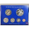 Image 3 : The Franklin Mint ~ British Virgin Islands : 1976 Six-Coin Proof Set (COA) (Estate Lot)