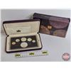 Image 1 : RCM Canada 1953-2003 Special Edition Coronation Set (COA #14300) (Dollar Coin is Fine Silver) (Estat