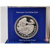 Image 3 : The Franklin Mint : 1975 Barbados : Ten-Dollar Sterling Silver Proof Coin (COA) (Estate Lot)