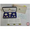 Image 1 : The Franklin Mint : 1976 Barbados : Eight-Coin Proof Set (COA) (Estate Lot)