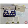 Image 1 : The Franklin Mint : 1977 Barbados : Eight-Coin Proof Set (COA) (Estate Lot)