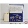 Image 1 : The Franklin Mint : 1980 Barbados : Eight-Coin Specimen Set (COA) (Estate Lot)