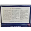 Image 3 : The Franklin Mint : 1980 Barbados : Eight-Coin Specimen Set (COA) (Estate Lot)