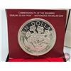 Image 4 : The Franklin Mint : 1975 Commonwealth of the Bahamas : Independence $10 Sterling Silver Proof Coin (