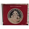 Image 3 : The Franklin Mint : 1976 Commonwealth of the Bahamas : Independence $10 Sterling Silver Proof Coin (