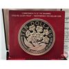 Image 4 : The Franklin Mint : 1976 Commonwealth of the Bahamas : Independence $10 Sterling Silver Proof Coin (